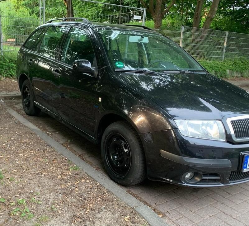 Schwarz Gebraucht 2007 Skoda Fabia Kleinwagen | 400 € (Superpreis) - Bild 1/4