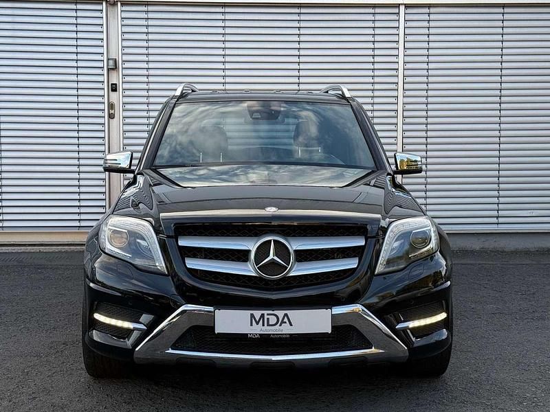Gebraucht Mercedes GLK220 AMG line 170 PS (125 kW) 2012 Obsidianschwarz  metalliclack SUV