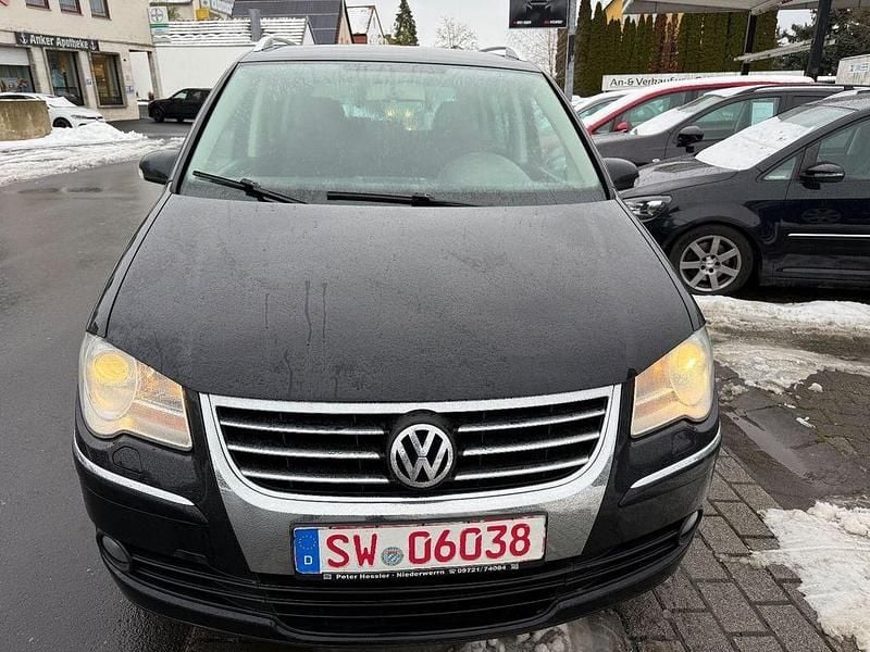 Gebraucht VW Touran Highline 140 PS (102 kW) 2007 Schwarz Van / Kleinbus