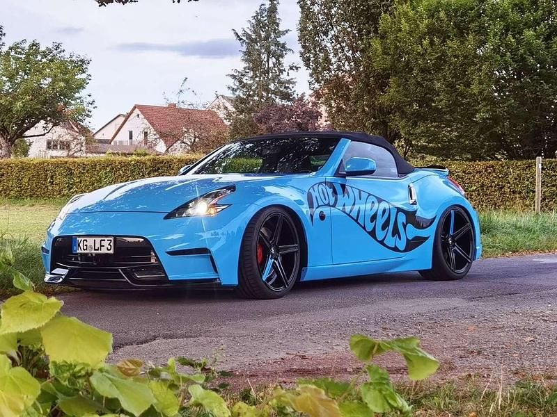Blau Gebraucht 2018 Nissan 370Z Pack Cabrio | 50.000 € - Bild 1/2