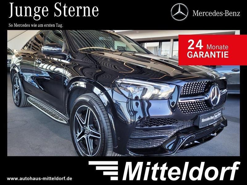 Gebraucht Mercedes GLE400 AMG 331 PS (243 kW) 2023 Lack obsidianschwarz Coupé