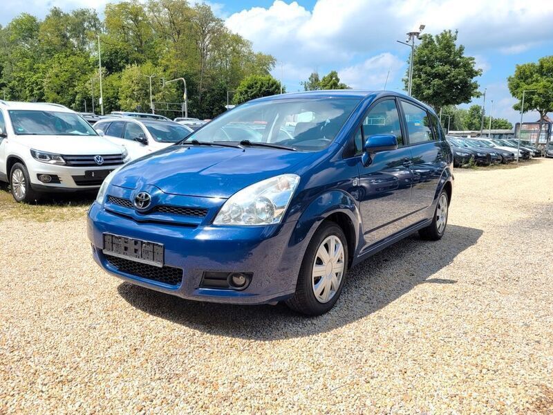 Blau Gebraucht 2006 Toyota Corolla Verso Luna Van / Kleinbus | 3.480 € (Guter Preis) - Bild 1/4