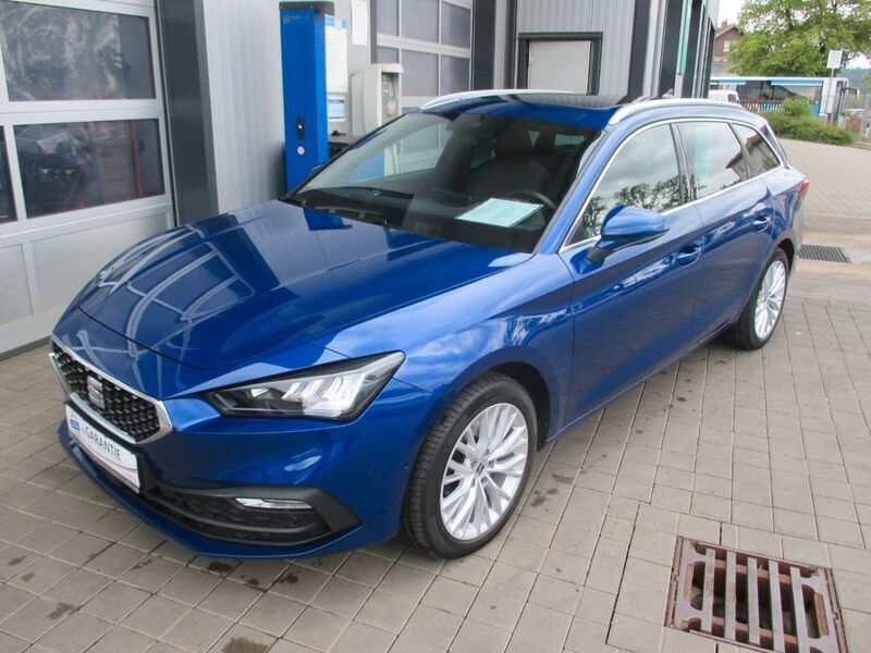 Blau Gebraucht 2021 Seat Leon ST XCELLENCE Kombi | 21.990 € (Fairer Preis) - Bild 1/4