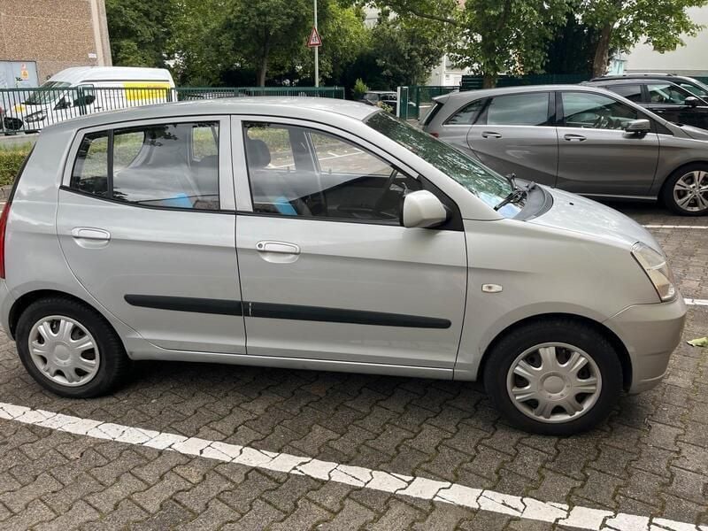 Silber Gebraucht 2007 Kia Picanto Kleinwagen | 1.100 € - Bild 1/4