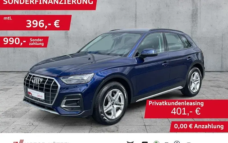 Gebraucht Audi Q5 Advanced Plus 163 PS (119 kW) 2022 Blau SUV
