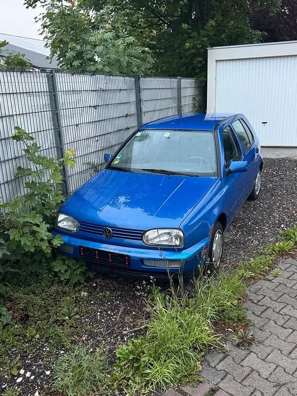 Blau Gebraucht 1996 VW Golf III Limousine | 1.999 € (Superpreis) - Bild 1/2