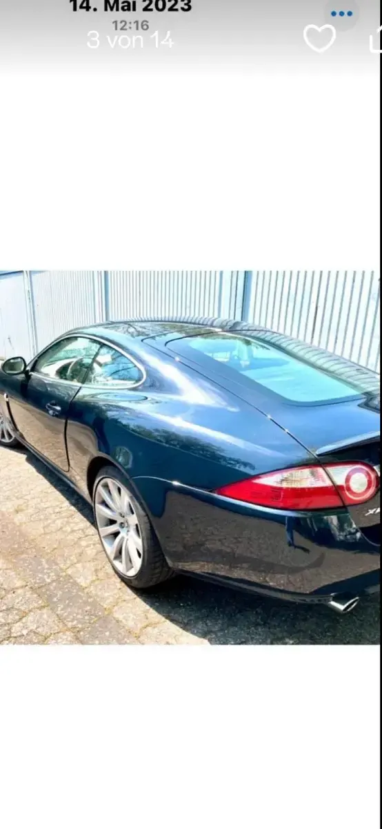 Używany Jaguar XK 268 KM (197 kW) 2008 Czarny Coupe