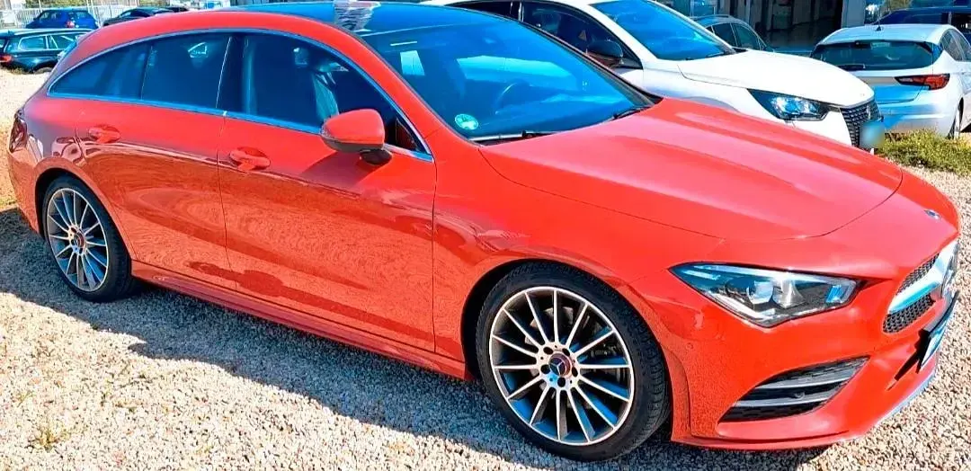 Gebraucht Mercedes CLA220 Shooting Brake AMG 190 PS (139 kW) 2019 Rot Kombi