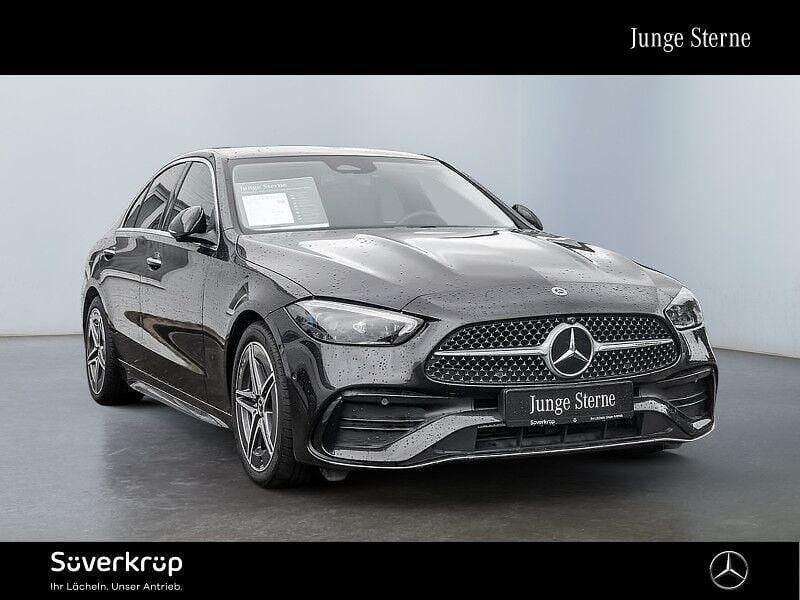 Grau Gebraucht 2023 Mercedes C220 Premium Limousine | 43.690 € (Teuer) - Bild 1/4