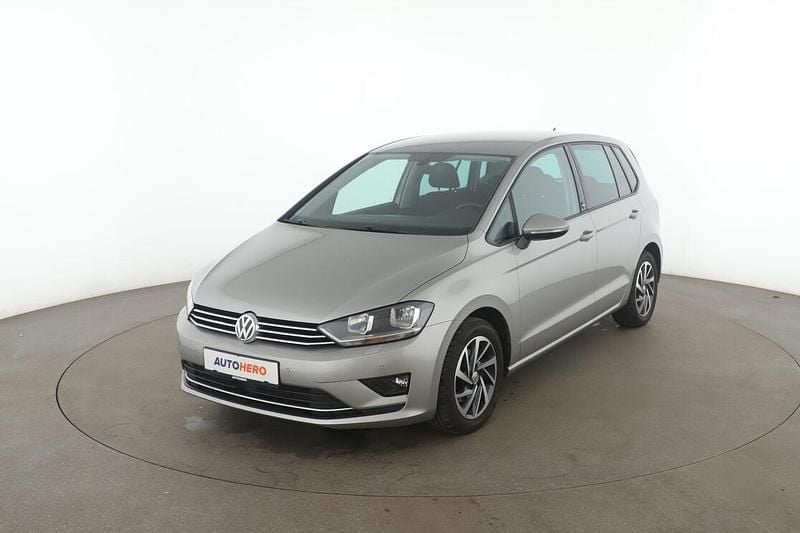 Grau Gebraucht 2017 VW Golf Sportsvan Sound Van / Kleinbus | 17.090 € (Fairer Preis) - Bild 1/3