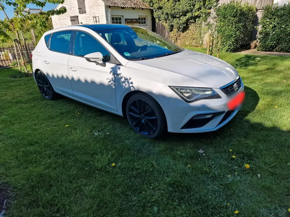 Brugt Seat Leon FR 184 HK (135 kW) 2017 Hvid Sedan
