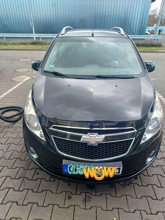 Gebraucht Chevrolet Spark LS 82 PS (60 kW) 2010 Schwarz Kleinwagen