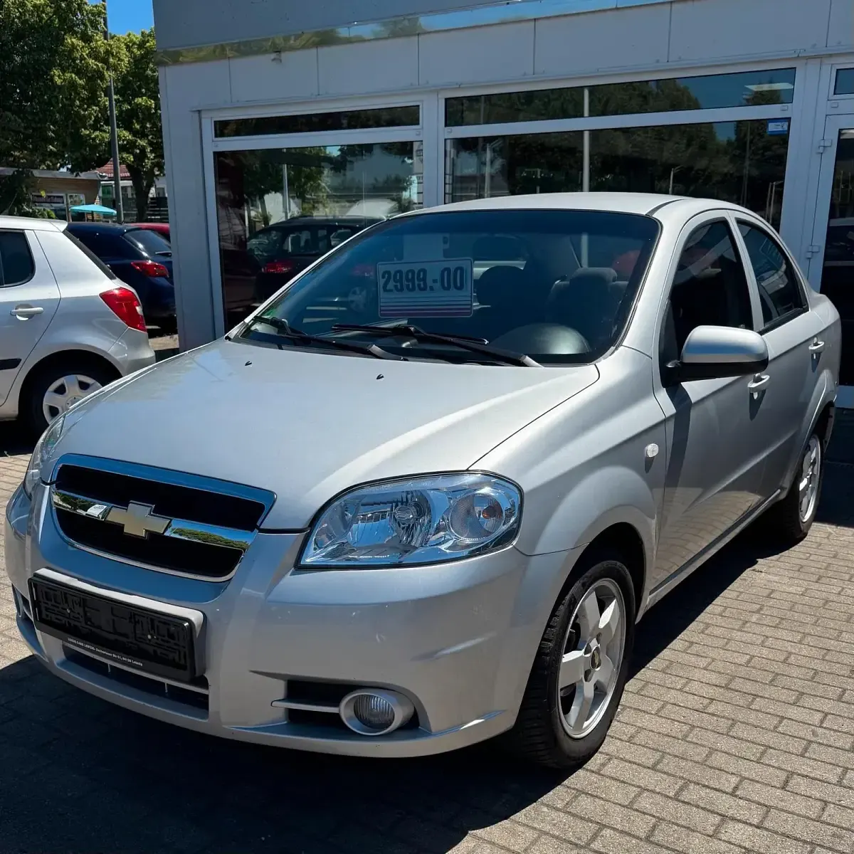 Gebraucht Chevrolet Aveo 93 PS (68 kW) 2007 Silber Limousine