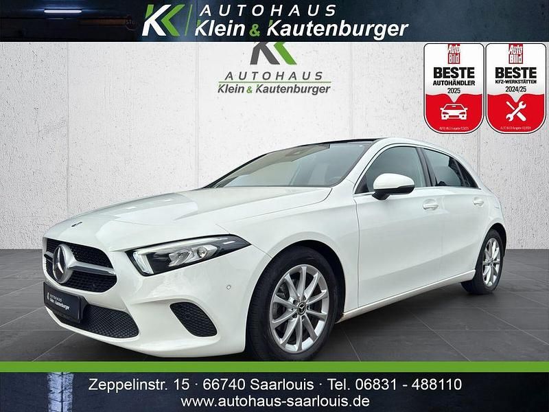 Weiß Gebraucht 2018 Mercedes A180 Progressive Limousine | 19.999 € (Etwas zu teuer) - Bild 1/4