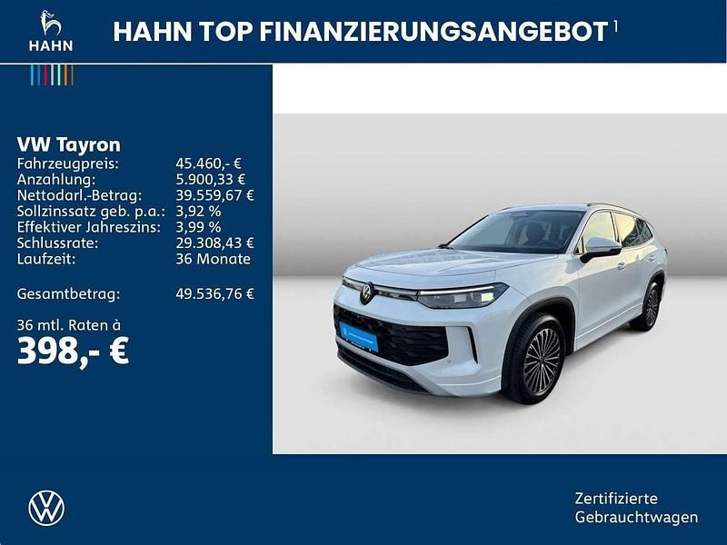 Gebraucht VW Tayron Life 193 PS (141 kW) 2025 Oryxweiß perlmutteffekt SUV