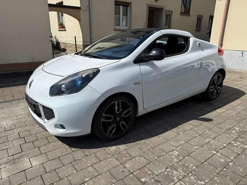 Gebraucht Renault Wind Dynamique 101 PS (74 kW) 2011 Gletscherweiss Cabrio