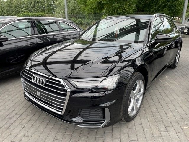 Schwarz Gebraucht 2022 Audi A6 S-Line Kombi | 57.690 € - Bild 1/4
