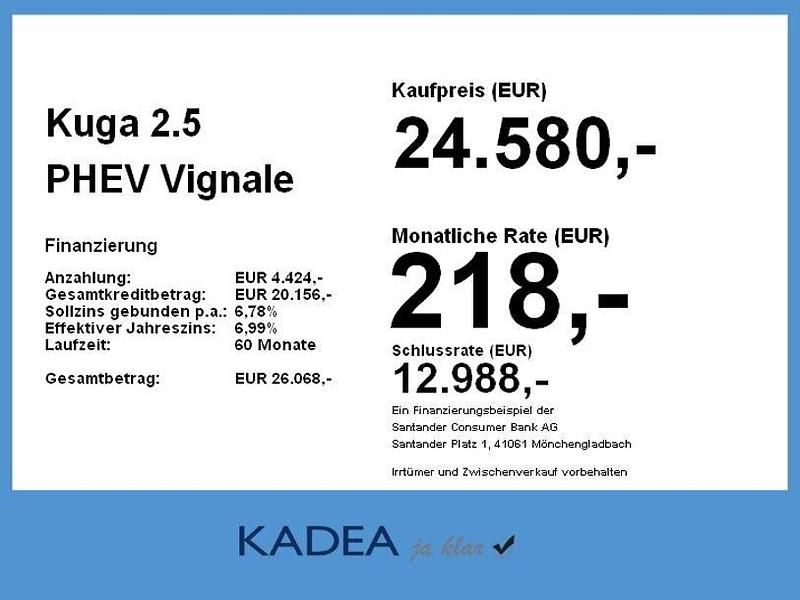 Gebraucht Ford Kuga Vignale 224 PS (164 kW) 2022 Obsidianschwarz metallic SUV