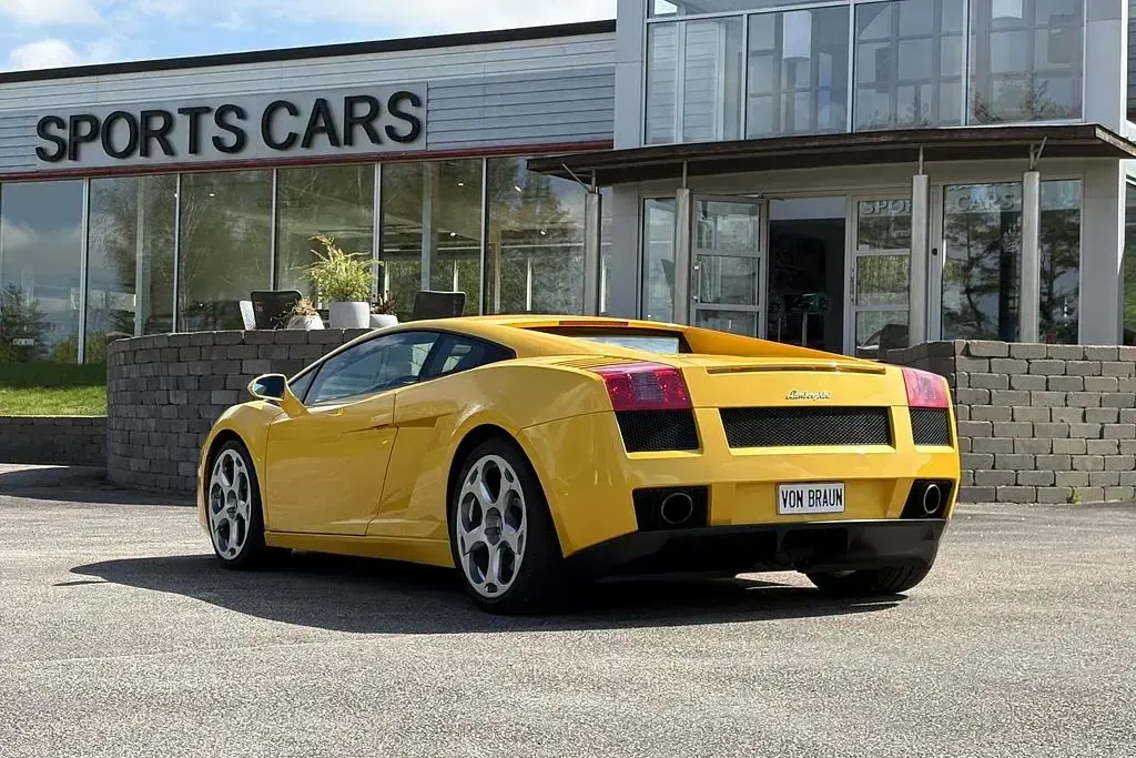 Second-hand Lamborghini Gallardo 500 CP (367 kW) 2004 Galben Coupe