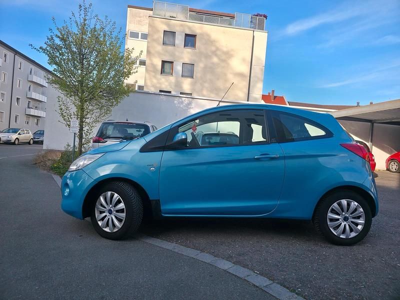 Second-hand Ford Ka 69 CP (50 kW) 2009 Albastru Hatchback