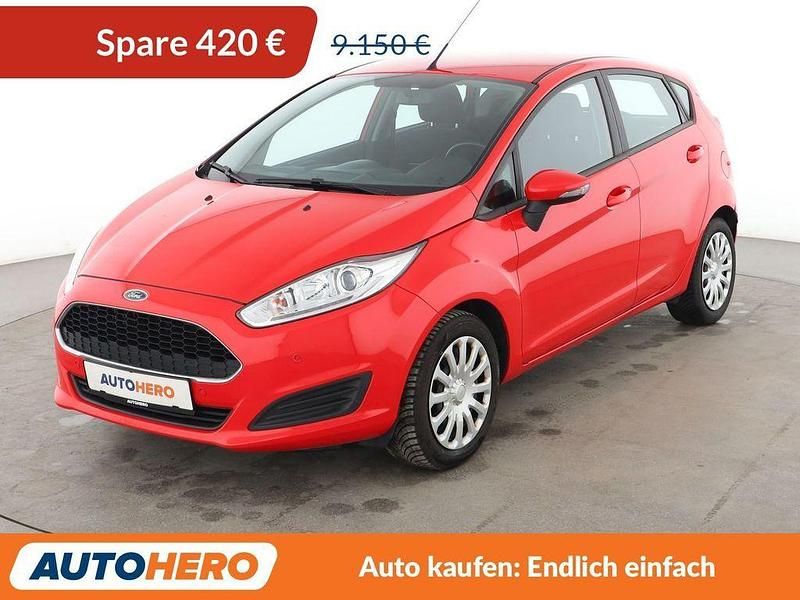 Gebraucht Ford Fiesta Trend 95 PS (69 kW) 2016 Rot Limousine