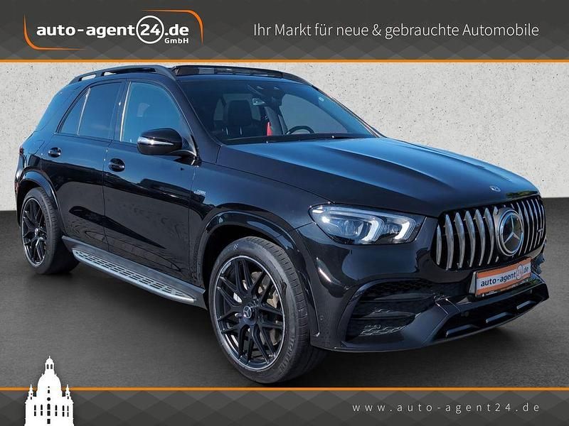 Obsidianschwarz metallic (mb 9197) Gebraucht 2021 Mercedes GLE53 AMG AMG SUV | 72.990 € (Guter Preis) - Bild 1/4