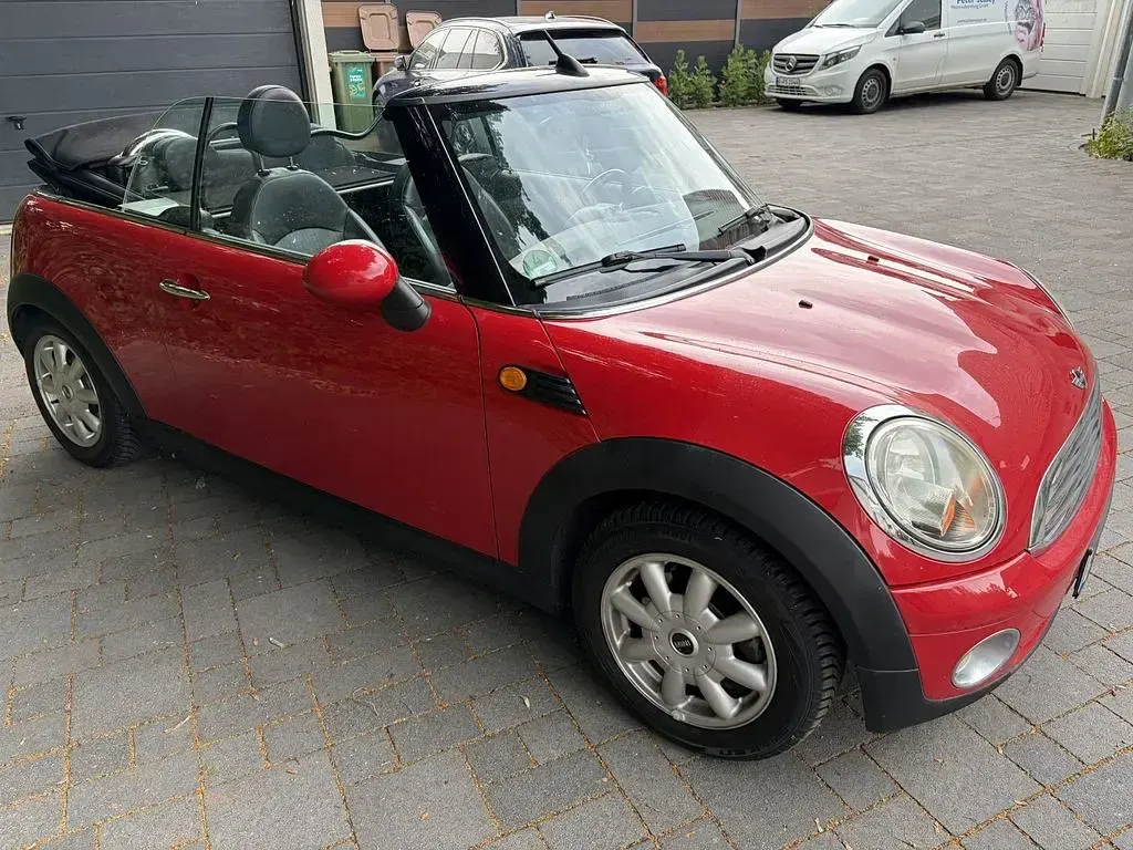 Gebraucht Mini Cooper Cabriolet 120 PS (88 kW) 2009 Rot Cabrio
