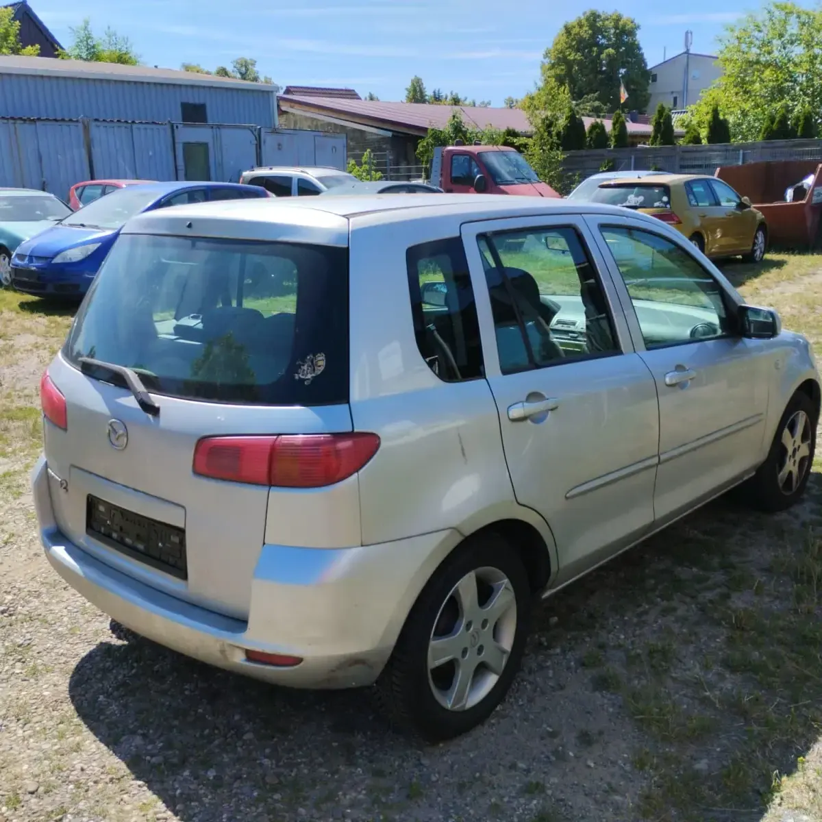 Gebraucht Mazda 2 68 PS (50 kW) 2005 Silber Kleinwagen