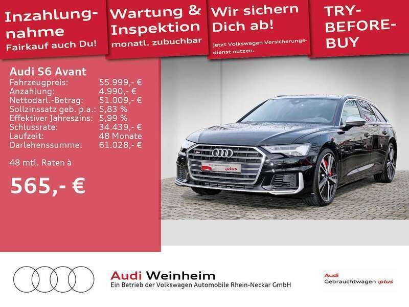 Gebraucht Audi S6 Ambiente 344 PS (253 kW) 2022 Mythosschwarz metallic Kombi