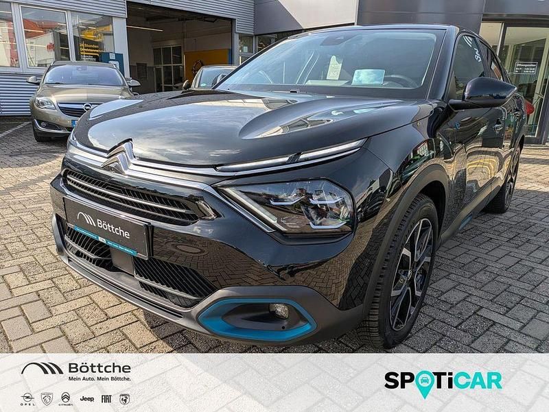 Schwarz Gebraucht 2022 Citroën e-C4 Shine Limousine | 18.990 € (Fairer Preis) - Bild 1/4