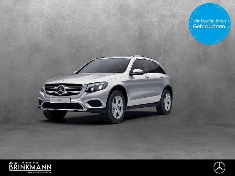 Iridiumsilber Gebraucht 2018 Mercedes GLC220 AMG line SUV | 28.687 € (Fairer Preis) - Bild 1/4