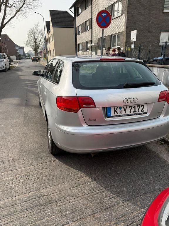 Gebraucht Audi A3 Ambiente 102 PS (75 kW) 2007 Silber Kleinwagen