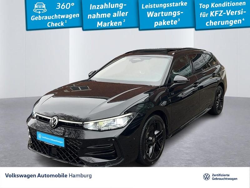 Gebraucht VW Passat R-line 177 PS (130 kW) 2024 Grenadillschwarz metallic Kombi