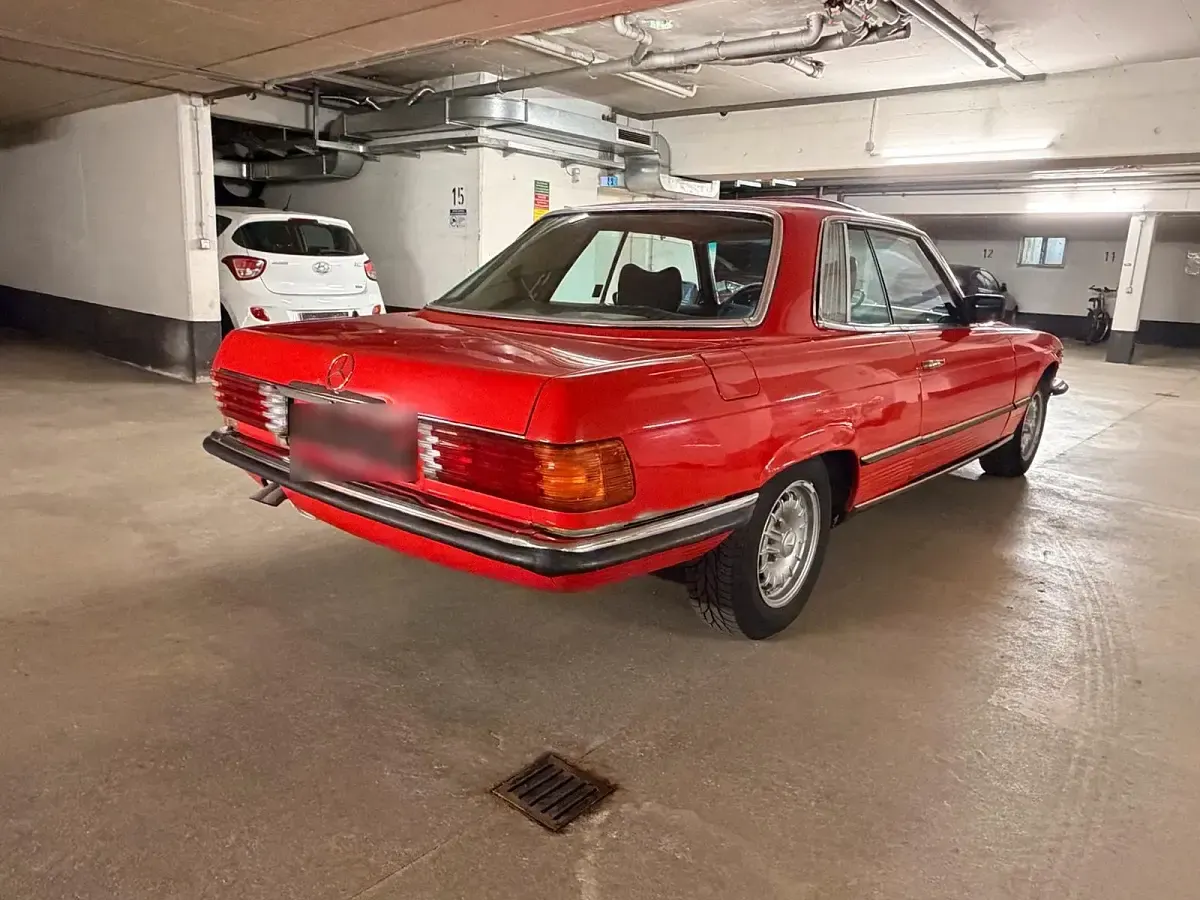 Gebraucht Mercedes SLC280 177 PS (130 kW) 1977 Rot Coupé