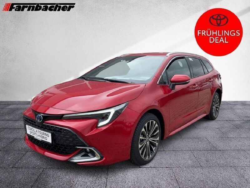 Karminarot metallic Gebraucht 2024 Toyota Corolla Basis Kombi | 28.990 € (Fairer Preis) - Bild 1/4