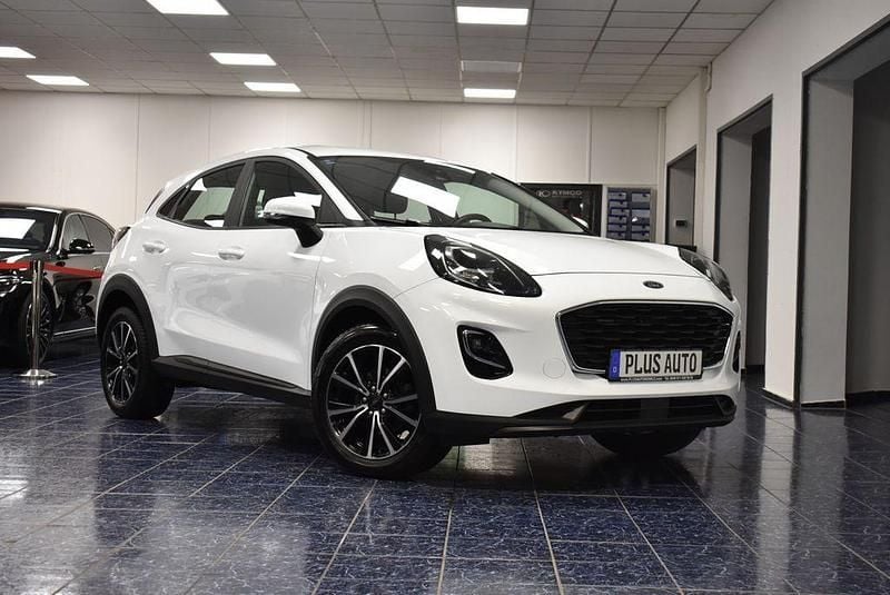 Weiß Gebraucht 2021 Ford Puma Gen-E Cool & Connect SUV | 14.370 € - Bild 1/4