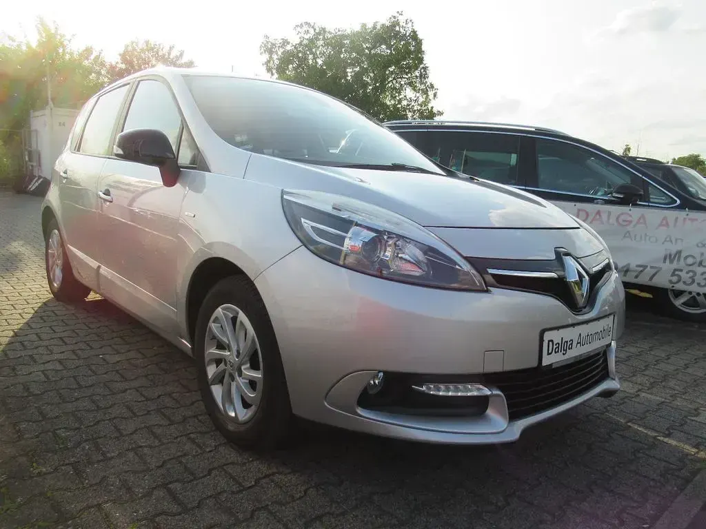 Gebraucht Renault Scenic E-Tech LIMITED 110 PS (80 kW) 2015 Silber Van / Kleinbus