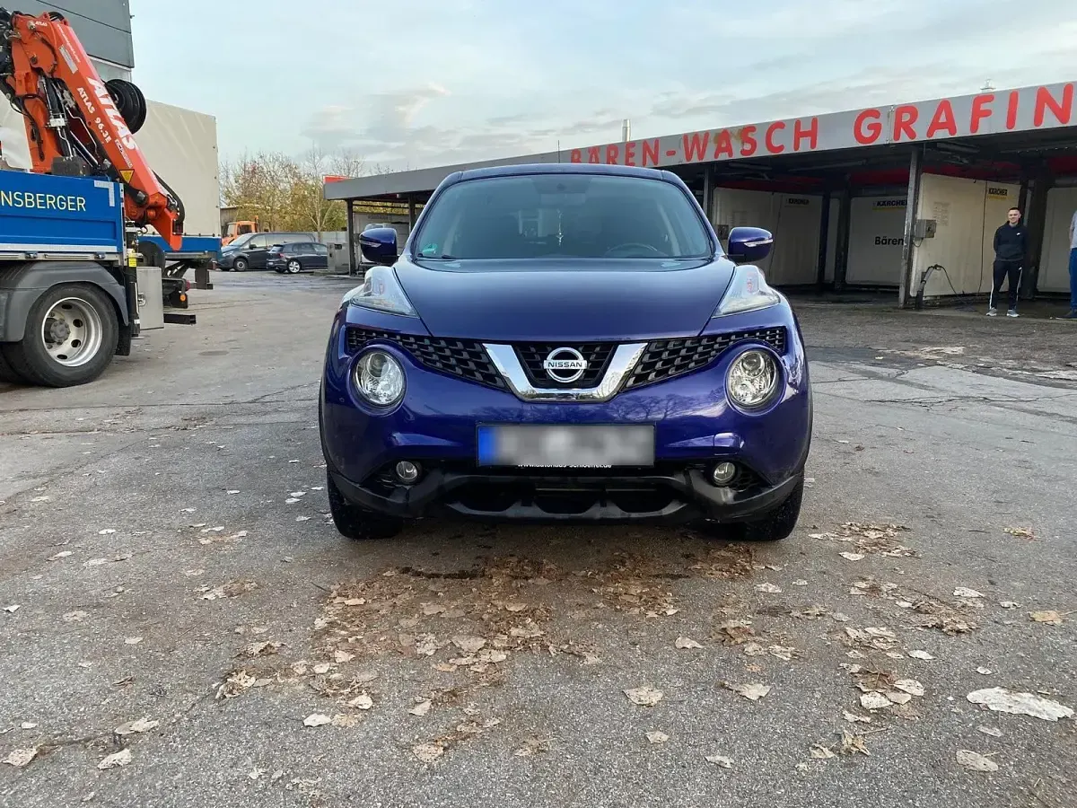 Gebraucht Nissan Juke 105 PS (77 kW) 2017 Blau SUV