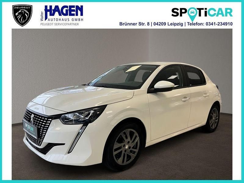 Gebraucht Peugeot 208 Active 101 PS (74 kW) 2021 Weiß Kleinwagen