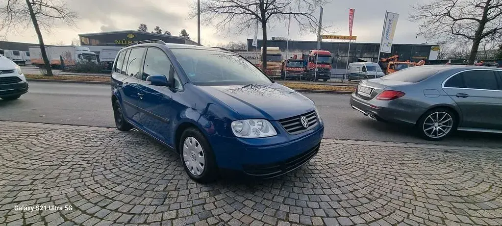 Gebraucht VW Touran Basis 116 PS (85 kW) 2004 Blau Van / Kleinbus