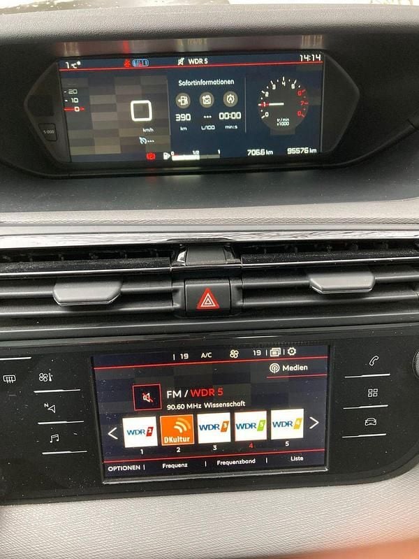 Gebraucht Citroën C4 Picasso PureTech 131 PS (96 kW) 2017 Grau Van / Kleinbus