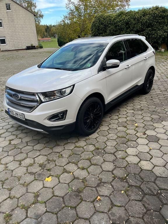 Weiß Gebraucht 2018 Ford Edge SUV | 13.900 € (Guter Preis) - Bild 1/4