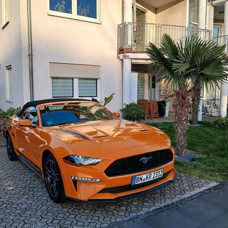 Gebraucht Ford Mustang 317 PS (233 kW) 2018 Orange Cabrio