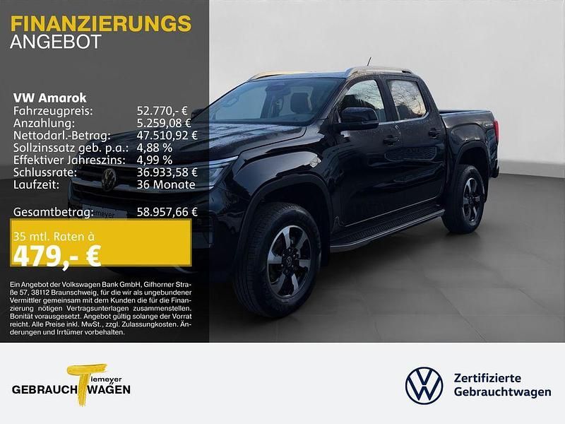 Schwarz Neu 2025 VW Amarok Style Abholung | 51.880 € (Superpreis) - Bild 1/4