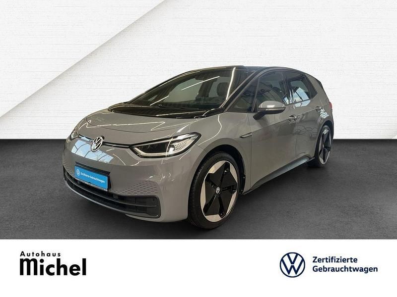 Grau Gebraucht 2021 VW ID.3 Pro Performance Kleinwagen | 23.230 € (Fairer Preis) - Bild 1/2