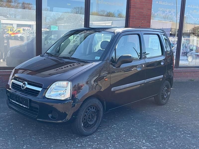 Gebraucht Opel Agila 60 PS (44 kW) 2004 Schwarz Van / Kleinbus