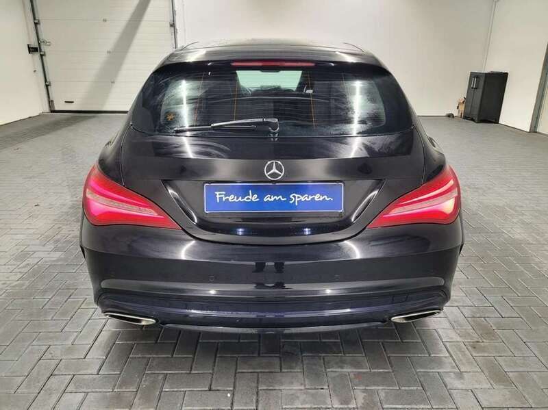 Gebraucht Mercedes CLA200 AMG line 136 PS (100 kW) 2019 Kosmosschwarzmet. Coupé