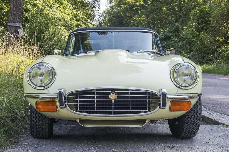 Gebraucht Jaguar E-Type 268 PS (197 kW) 1973 Gelb Kleinwagen