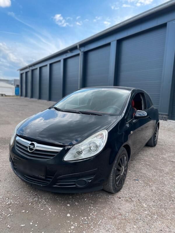 Schwarz Gebraucht 2009 Opel Corsa Coupé | 1.000 € (Superpreis) - Bild 1/4