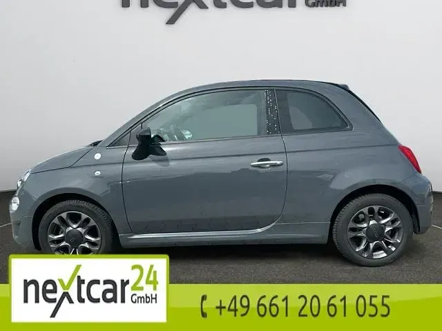 Gebraucht Fiat 500C 69 PS (50 kW) 2021 Grau (colore esterno (carrara grau)) Cabrio